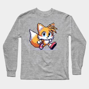 Pixel Tails Retro Ni Long Sleeve T-Shirt